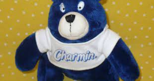 rare blue charmin bear plush stuffed animal cha cha cha 6 5 tall ebay plush stuffed animals bear plush charmin