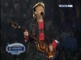 Best Super Bowl Half Time Shows Top Super Bowl Halftime Shows Paul Mccarthy Paul Mccartney Paul Mccarthy Super Bowl