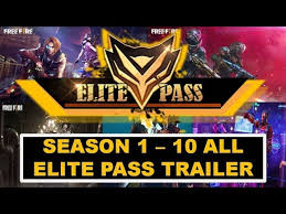 Players can upgrade to elite pass for 499 diamonds. Free Fire Elite Pass Season 1 To 10 All Trailers Youtube
