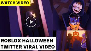 Roblox Halloween Twitter Video | Halloween Trick Or Treat Roblox | Yo Nanay  Roblox Twitter Video - YouTube