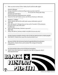 African american to direct a modern industrial laboratory. Black History Month Biographies Quiz Answer Key Woo Jr Kids Activities Children S Publishing