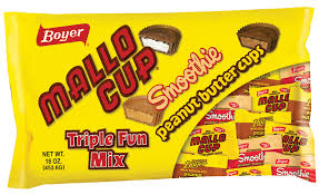 If you're referencing the dry ounce instead, your answer will dependent on the ingredient in your cup (as the density of the ingredient is important in this conversion). Mallo Cup S 16 Oz Triple Fun Mix Bag 2016 07 19 Candy Industry