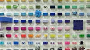 Chart Of All The Lego Colors Ever Produced Lego Tech