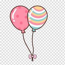 Two Pink And Teal Balloons Illustration Cuteness Android Application Package Cartoon Balloon Transparent Backgrou Balloon Illustration Teal Balloons Clip Art
