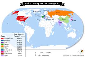 Create your own custom map of germany. Which Country Has The Most Gold Answers