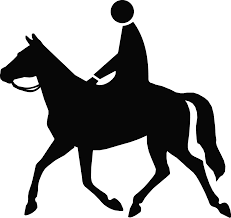 Horse Trail Silhouette Horse Silhouette Horseback Riding Horses