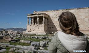 The acropolis of athens is an ancient citadel located on a rocky outcrop above the city of athens and contains the remains of several ancien. Open Air Archeological Sites Reopen In Athens Greece Global Times