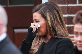 Grieving Mark Wright fights back tears as he carries the coffin of his  beloved grandmother Nanny Pat