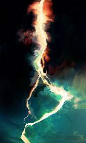 Aaron Nakahara On Twitter Lightning Bolt Art Lightning Bolt Background Painting Lightning
