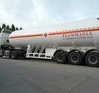 3 Axle 30 - 70m3 LPG Tank Semi Trailer Truck (Design as ASME ...