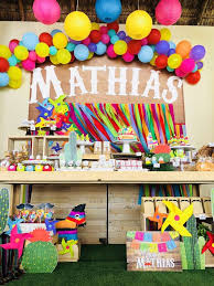 You can add a festive flair to your tables by adding piñata decor. Mexican Theme Party For Boy Novocom Top