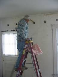 The building was renovated in 2006, but they didn't install any insulation in the walls or the ceilings of the units. How To Insulate Interior Walls That Are Already Drywalled Ehow Wall Insulation Diy Interior Wall Insulation Blown In Insulation