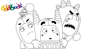Oddbods coloring pages are fun and entertaining coloring sheets for kids, toddlers, and children that can be found and completed online or printed. Oddbods Coloring Pages Free Coloring Pages For Kids