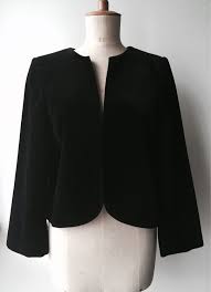 Vintage Black Velvet Bolero Jacket Vintage Velvet Formal Box Etsy Black Velvet Jacket Jackets Velvet Jacket