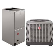 Rheem classic® ra16 series air conditioners features: 3 0 Ton Rheem 16 Seer Two Stage Heat Pump System Rp1636aj2na Rh2v3621mtanja