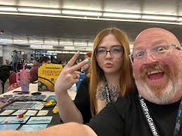 Joy mckean with her bueatiful daughter Anne I play your songs