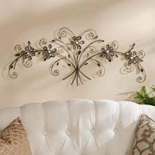 Above The Tv Metal Wall Art Blown Glass Wall Art Outdoor Wall Decor
