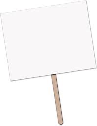 4.7 out of 5 stars. Amazon Com Beistle White Customizable Blank Yard Sign 1 Pc 12 X 15 Patio Lawn Garden