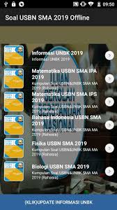 Oleh karena itu sangat penting bagi peserta un untuk banyak banyak latihan soal un sma 2020 agar bisa lulus un sma 2020. Soal Usbn Sma 2020 Ipa Ips For Android Apk Download