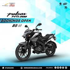 Bookings Open For Pulsar Ns200 Khivraj Bajaj Pulsar Marketing Poster Ads Creative