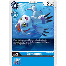 Bold indicates a move that gets stab when used by gomamon; Bt2 023 C Gomamon Digimon Release Special Booster Ver 1 5 Digimon Card Game
