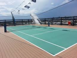 Basketball And Tennis Court Msc Poesia Tennis Court Sports Travel Cruise