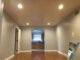 installed 4 x 6 inch recessed lights
