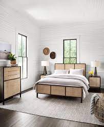 Sydney Woven Cane Dresser Black Wash In 2021 Rattan Bedroom Home Cane Bed