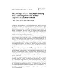 A collection of useful phrases in afrikaans with recordings for almost all of them. Pdf Writing Xenophobia Immigration And The Print Media In Post Apartheid South Africa