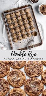 Double Rye Chocolate Chip Cookies Food Duchess Recipe In 2020 Chocolate Chip Cookies Cookie Recipes Chocolate Recipes