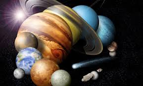 Matahari dan lapan planet membentuk sistem suria.matahari mempunyai diameter 1,391,980 kilometer dendan suhu permukaan sistem suria terdiri daripada matahari dan objek selestial yang terikat dengan gravity. Susunan Tata Surya Dan Planet Planetnya Serta Fakta Unik Di Dalamnya