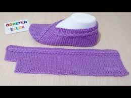 Kolay Patik Harosa Patik Yapimi En Kolay Patik Modeli Youtube Baby Knitting Patterns Patikler Bebekler Icin Orgu