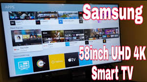 Samsung Ru7100 58inch Smart 4k Uhd Tv Vid Arn Youtube