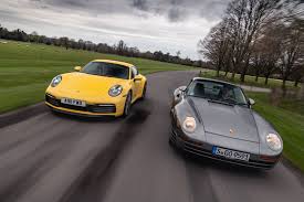 The 959 technology platform was built on the basis of the 911 model line in an exclusive series of 292 cars. The Evolution Of Porsche New 911 Vs Legendary 959 Autocar