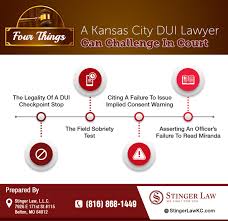 Infographic Four Things A Kansas City Dui Lawyer Can Challenge In Court Stinger Law Dui Lawyer Dwi Lawyer Dui