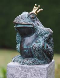 Maybe you would like to learn more about one of these? Solid Bronze Frog Prince Fountain Sculpture Water Feature Avant Garden