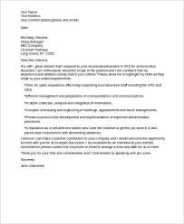 Free 6 Sample Executive Assistant Cover Letter Templates In Ms Word