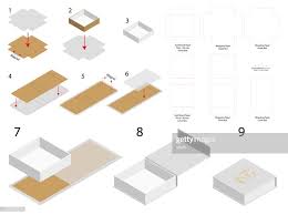 Rigid Magnet Box Template 3d Mockup With Dieline Box Template Packaging Template Box Packaging Templates