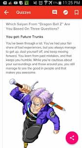 What anime character are you? Which Saiyan From Dragon Ball Z Are You