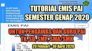 Selesai anda mengunduh file dan mencetak kesemuanya tanda bukti update data emis semester genap guru pai atau pengawas, maka selesai sudah acara anda ber emis ria. Tutorial Emis Pai Semester Genap 2020 Youtube