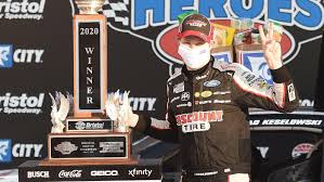 We just got crashed, said stenhouse, who wrecked on the first lap of nascar's first race back. Nascar At Bristol Results Brad Keselowski Picks Up Win At Supermarket Heroes 500 In Wild Finish Cbssports Com