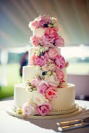 Rose Hill Mansion Wedding Wedding Cakes With Flowers Floral Wedding Cakes Tiered Wedding Cake