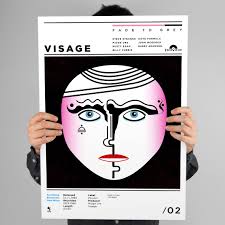 Visage, Fade to Grey, Blitz, New Romantics, Poster, Techno Music,  Electronic Music, Strange, Art Print, digital donwload, Gift extra version
