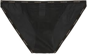 Calvin Klein Underwear Black String Bikini Briefs Women