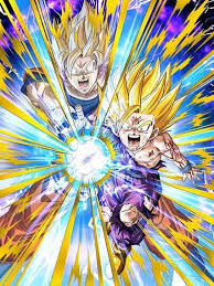 Father Son Kamehameha Follow Me Dragon Ball Artwork Dragon Ball Wallpapers Dragon Ball Art