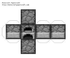 Papercraft Furnace Minecraft Blocks Minecraft Printables Minecraft Crafts
