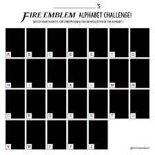 Examples of bulleted, ordered, and hierarchical lists. Fire Emblem Compendium Community On Twitter Time For A Mega Challenge The Fireemblem Alphabet Challenge Can You Sketch Your Favorite Fe Character For Each Letter Template Regular Https T Co Bjfvxanjfa Template Large