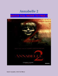 Watch Annabelle 2 2017 Full Movie Streaming Reddit Hem severek iş yaparlar hemde bundan para kazanırlar fakat hiç akıllarından geçmeyecek birşey olur ve çocuğu ölen çiftin hayatları paramparça olur. slideshare
