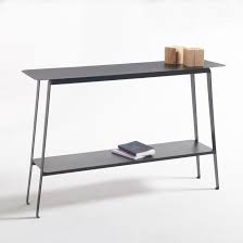 Hiba Steel Console Table In 2020 Console Table Iron Furniture Marble Console Table