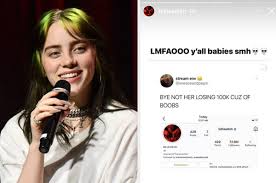 Trending newest best videos length. Billie Eilish Lost Followers After She Posted Boobs On Instagram
